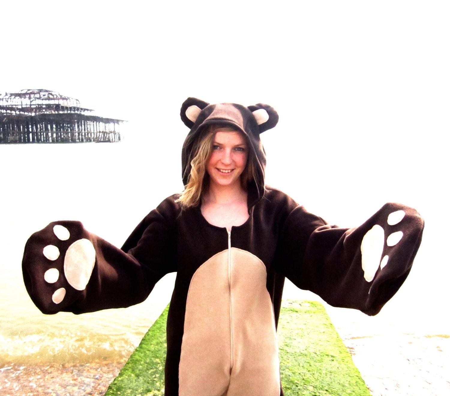 Big Brown Bear onesie
