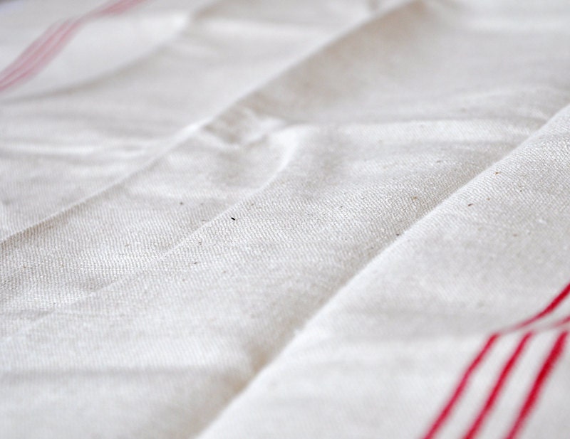 RESERVED two vintage french tea towels