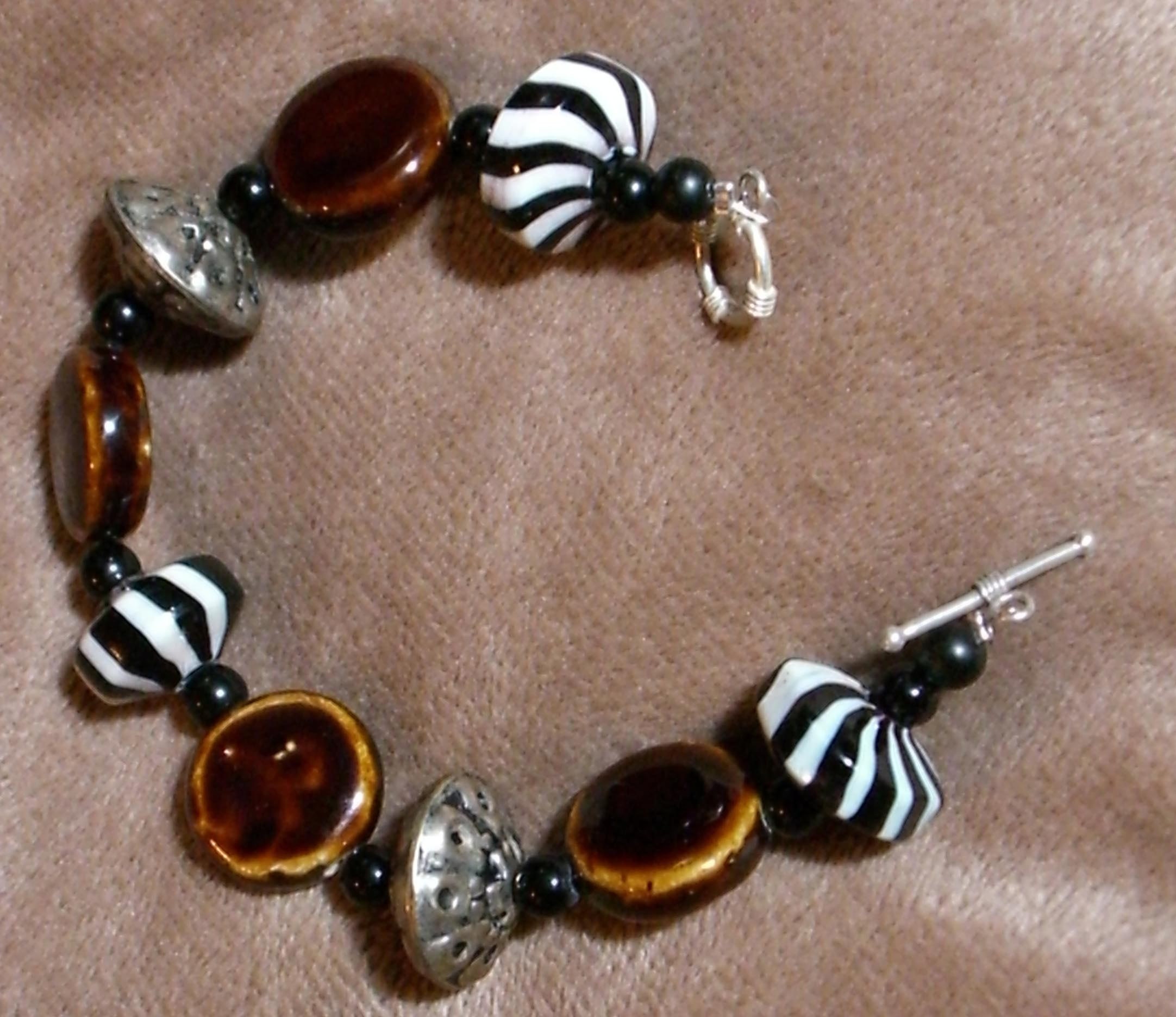 Chocolate Zebra Bracelet