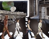 Star Wars, Abbey Road Print- Beatles