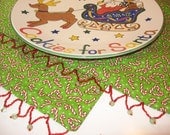 Candy Cane Table Runner