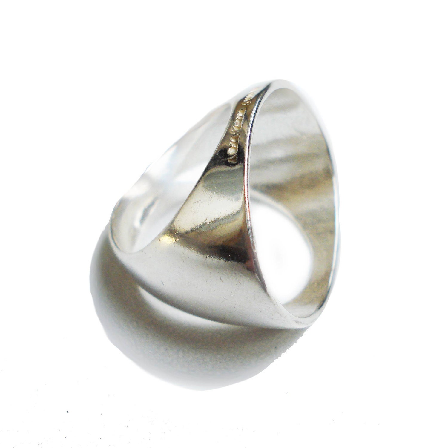 Sterling Silver Open Oval Ring