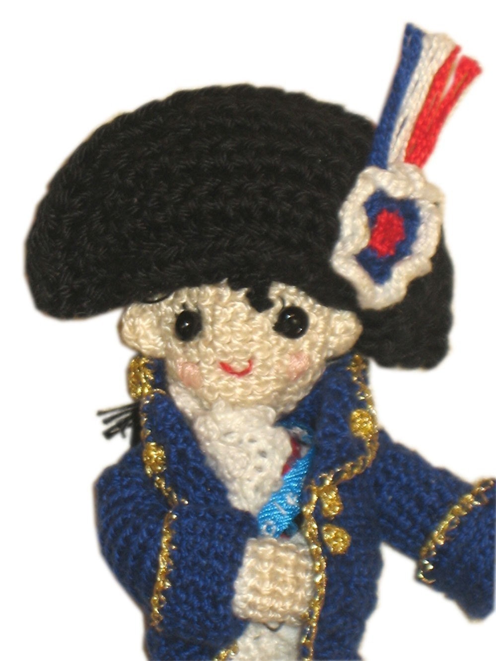 Oh La La NAPOLEON BONAPARTE 1804 Vive la France Pdf email Crochet Patterm
