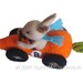 Fittipaldi Car Carrot PDF Email Knit Pattern