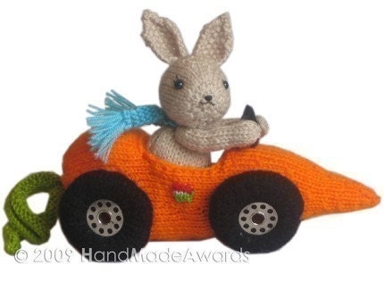 FITTIPALDI Car Carrot PDF Email Crochet PATTERN