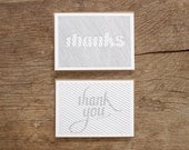 8 Thank You Cards (A2)