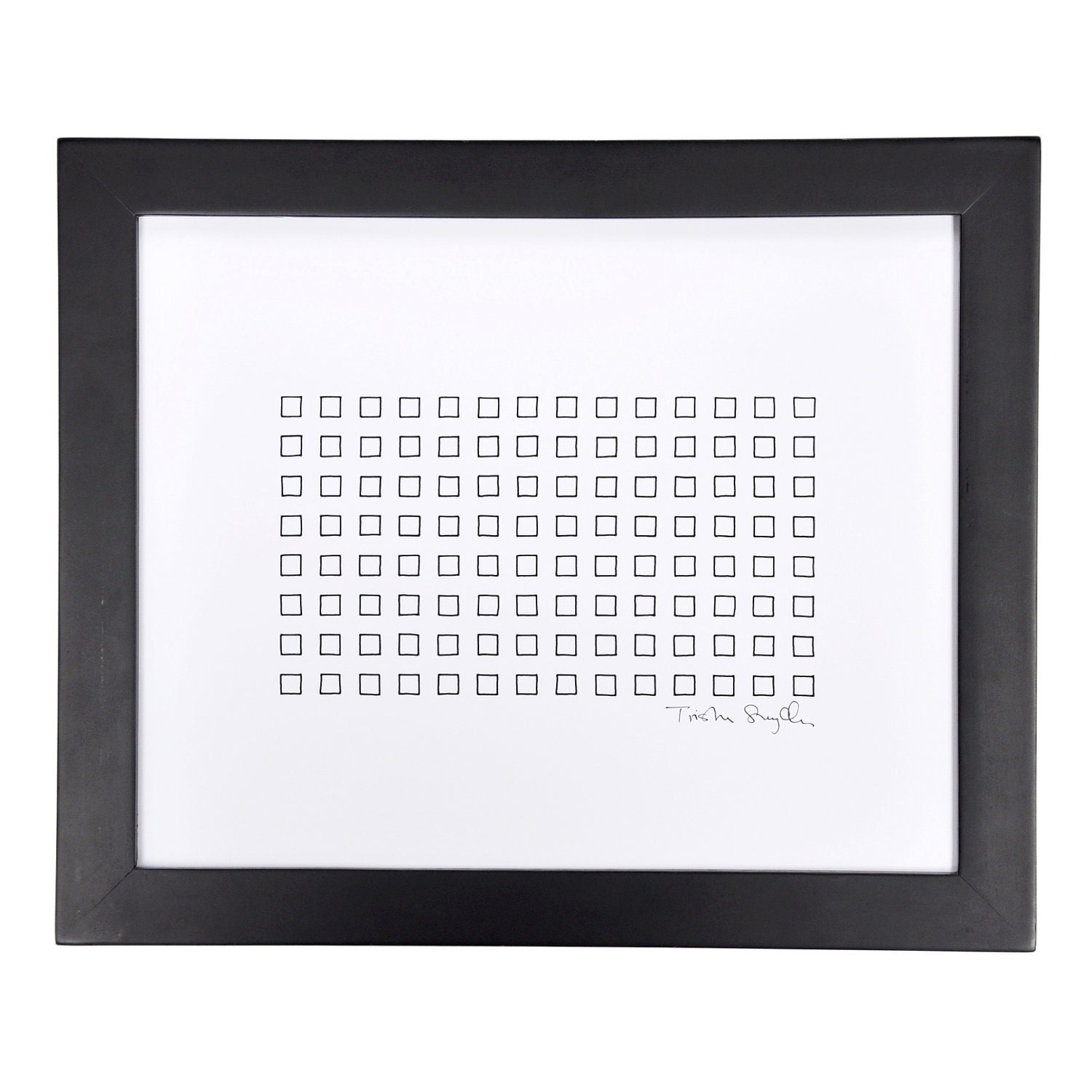 Boxes Art Print (8x10)