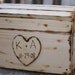 Large Personalized Wedding Card Box Rustic Decor (item E10170)