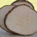 Set of 6 Rustic Wood Tree Slice Centerpiece Candle Flower Arrangement Stands