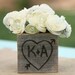 Rustic Barn Wood Planter Vase Wedding Shabby Chic Personalized (item E10528)
