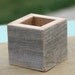 Rustic Barn Wood Planter Vase Wedding Shabby Chic Personalized (item E10528)