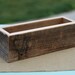 Barn Wood Vase Planter Centerpiece Flower Arrangement Holder