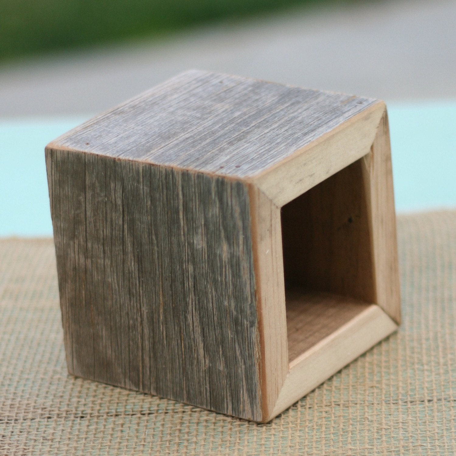 Rustic Barnwood Planter Box