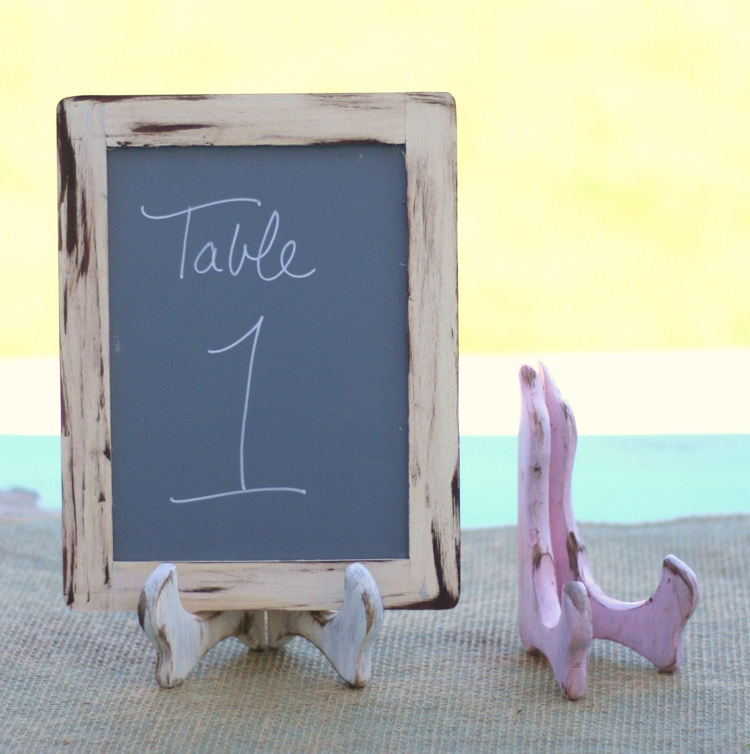 Set of 4 Medium Rustic Easels (item P10336)