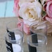 SET of 50 Wedding Place Name Escort Cards Votive Candles