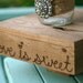 Cake Stand Rustic Wedding Love Is Sweet