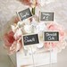 Chalkboard Wedding Signs Shabby Chic Decor (item P10001)