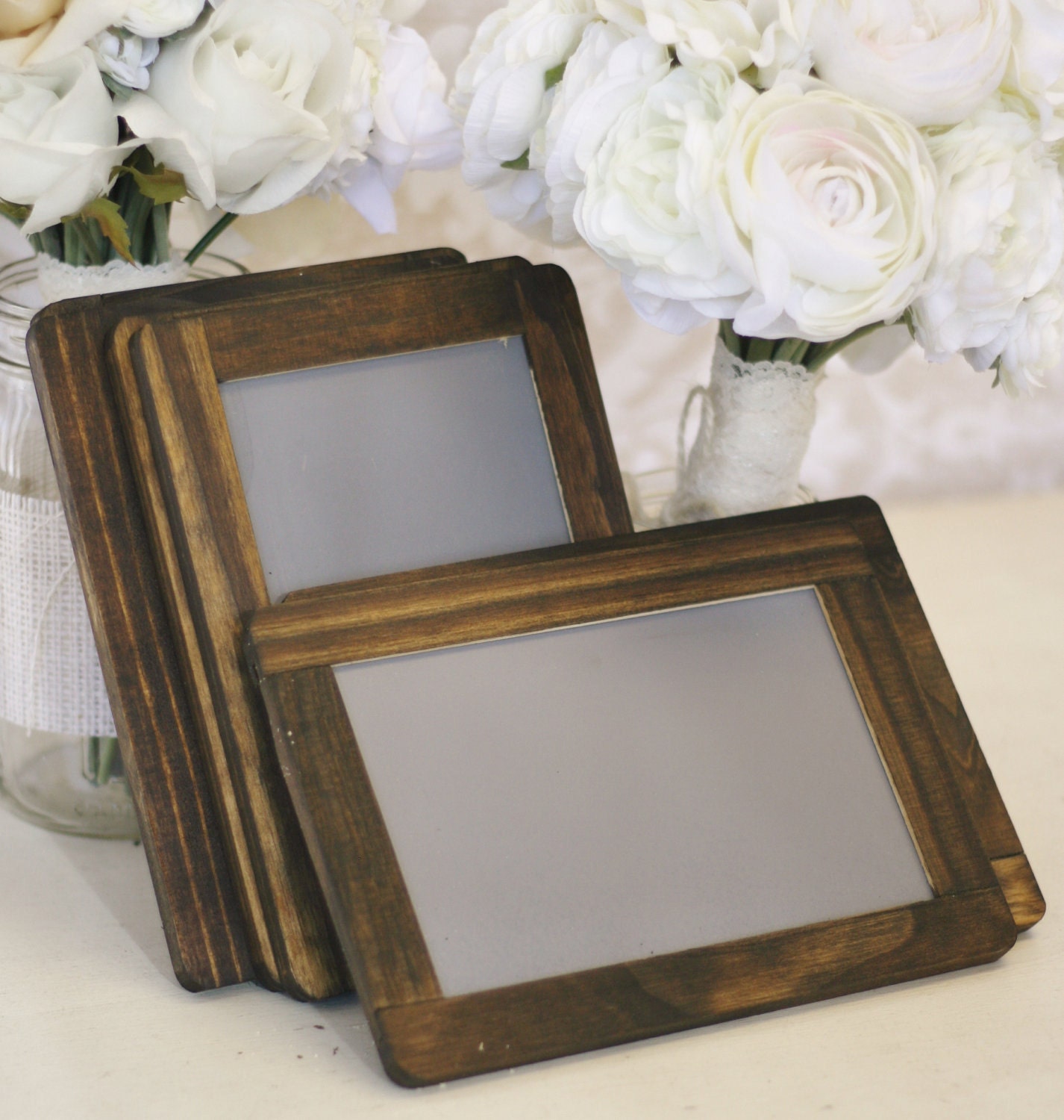 Wedding Chalkboards Rustic Signs Barn Wood Decor SET of 4 (item P10247)