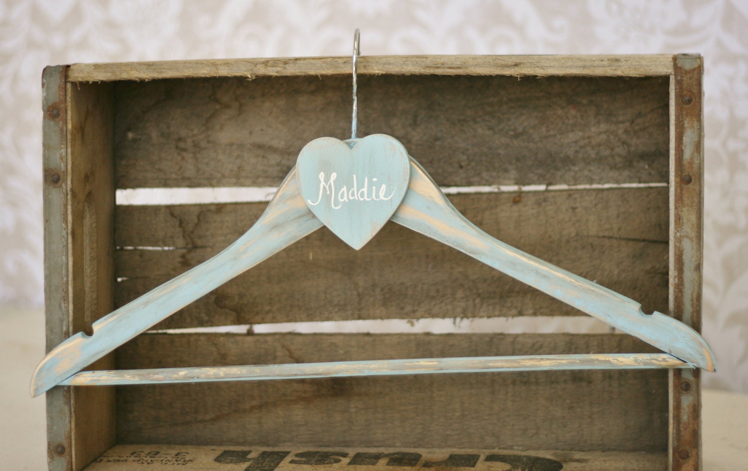 Personalized Wedding Hangers Bridesmaid Gifts SET OF 6