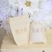 Personalized Rustic Wedding Favor Bags Candy Bags Dessert Bar SET of 50