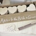 Rustic Guest Book Box Alternative Advice For The Bride and Groom (item P10244)