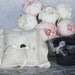 Ring Bearer Pillow Flower Girl Basket Love Quotes SET (item S10387)