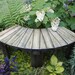Hand Crafted 44 Inch Pine or Spruce Fan Bench or Table For the Inside or Porch Use