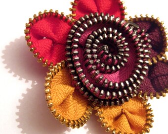Newsboy Hat with Zipper Flower  Crochet Pattern And Tutorial