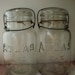 Two Sparkling Vintage Hazel Atlas Canning Jars - Glass Lids and Wire Bails