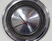 Plymouth Hubcap Clock - 1974 - 1978 Mopar Wall Clock - Truck, Van, Trail Duster, Fury Hub Cap Clock - 1975 1976 1977