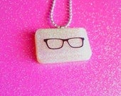 Nerd Glasses Necklace
