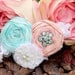 Tiffany Blue and Pink Garter (SET)- Perfect gift for bride-to-be- Choose your own 2 wedding colors