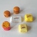 Set of 6 Vintage McDonald's Food Transformers