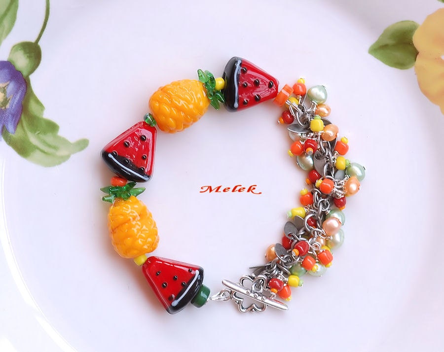 Colorful Summer Fruit Bracelet