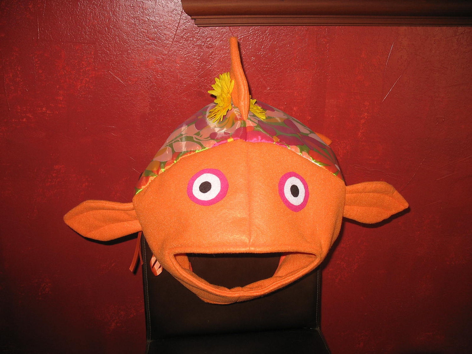 Orange Flower fish costume-one size fits all