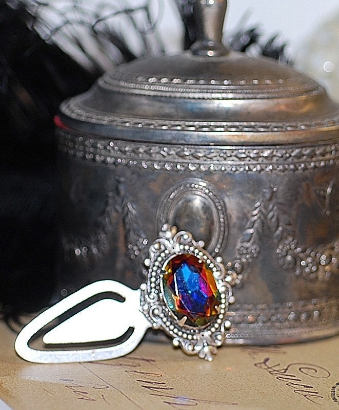 Fabulous Vintage Jeweled Bookmark