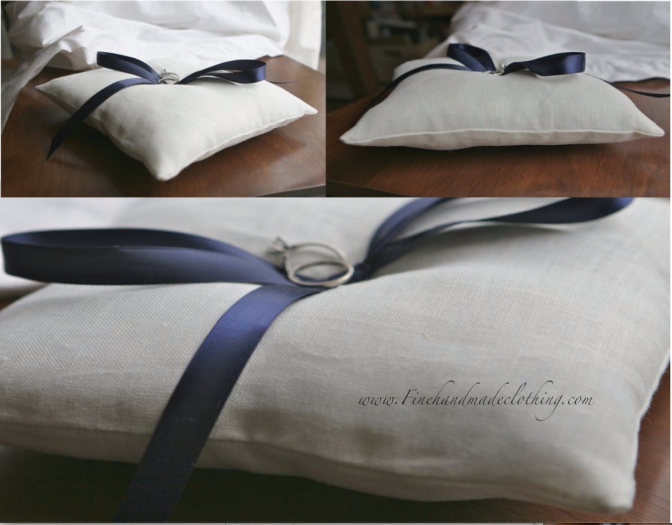 Ring Bearer Pillow in Linen