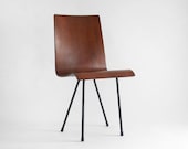 Vintage Bent Plywood Chair - Mid Century Modern, Wood, Retro, Metal - Hindsvik