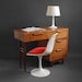 Mid Century Walnut Office Desk - Wood, Modern, Eames, Retro