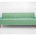 ON HOLD until April 26th - Vintage Sea Foam Green Sofa - Couch, Mid Century, Modern, Retro, Eames