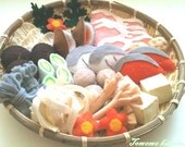Felt food  Mix Shabu shabu set