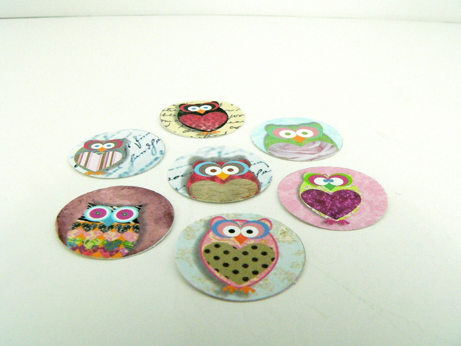 Stickers Envelope Seals Hoot Owl, Oklahoma SES2