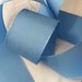 Vintage 1940's-50's  Grosgrain -Milliners Stock- 1 1/2 inch Summer Blue