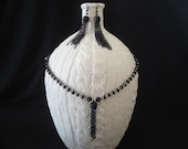 Black Chain Tassel Jewelry Set