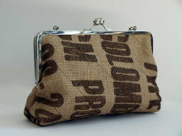 the Cocoa Bean Clutch -- RESERVED for Exhibition