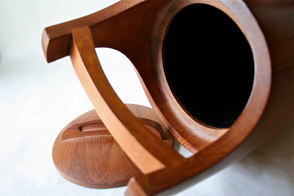 Dansk IHQ Staved Teak Wood Ice Bucket Wooden Jens Quistgaard SALE