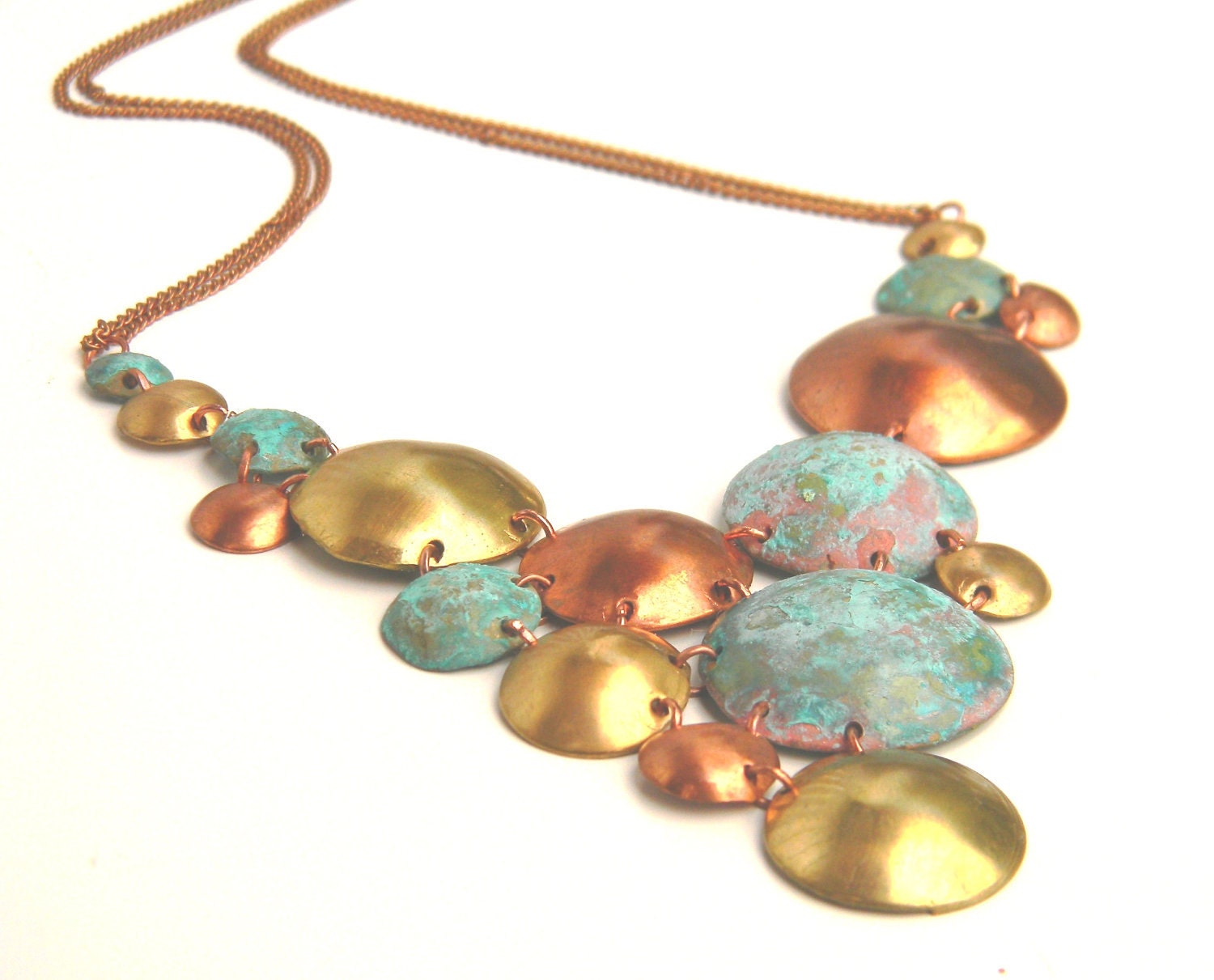 Tealberry Soda Bubbles Necklace
