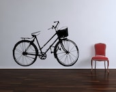 Classic Bike Vinyl Wall Decal