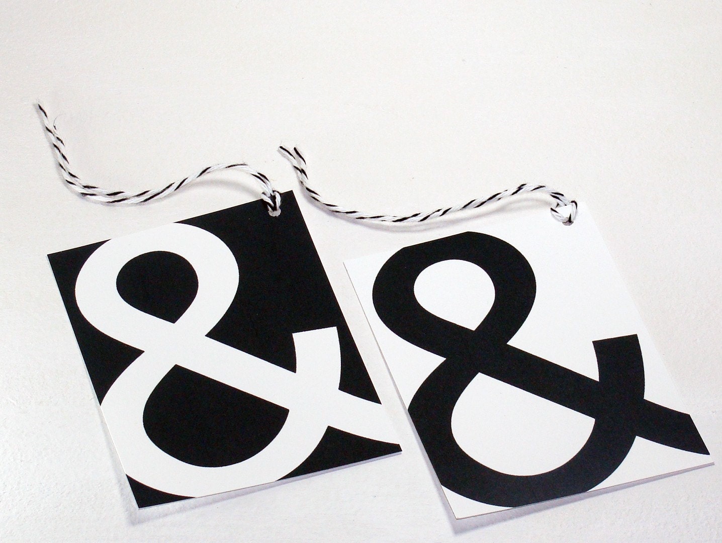 Ampersand Gift Tags Set