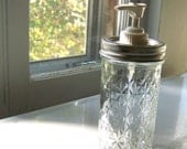 Tall Quilted Soap Dispenser